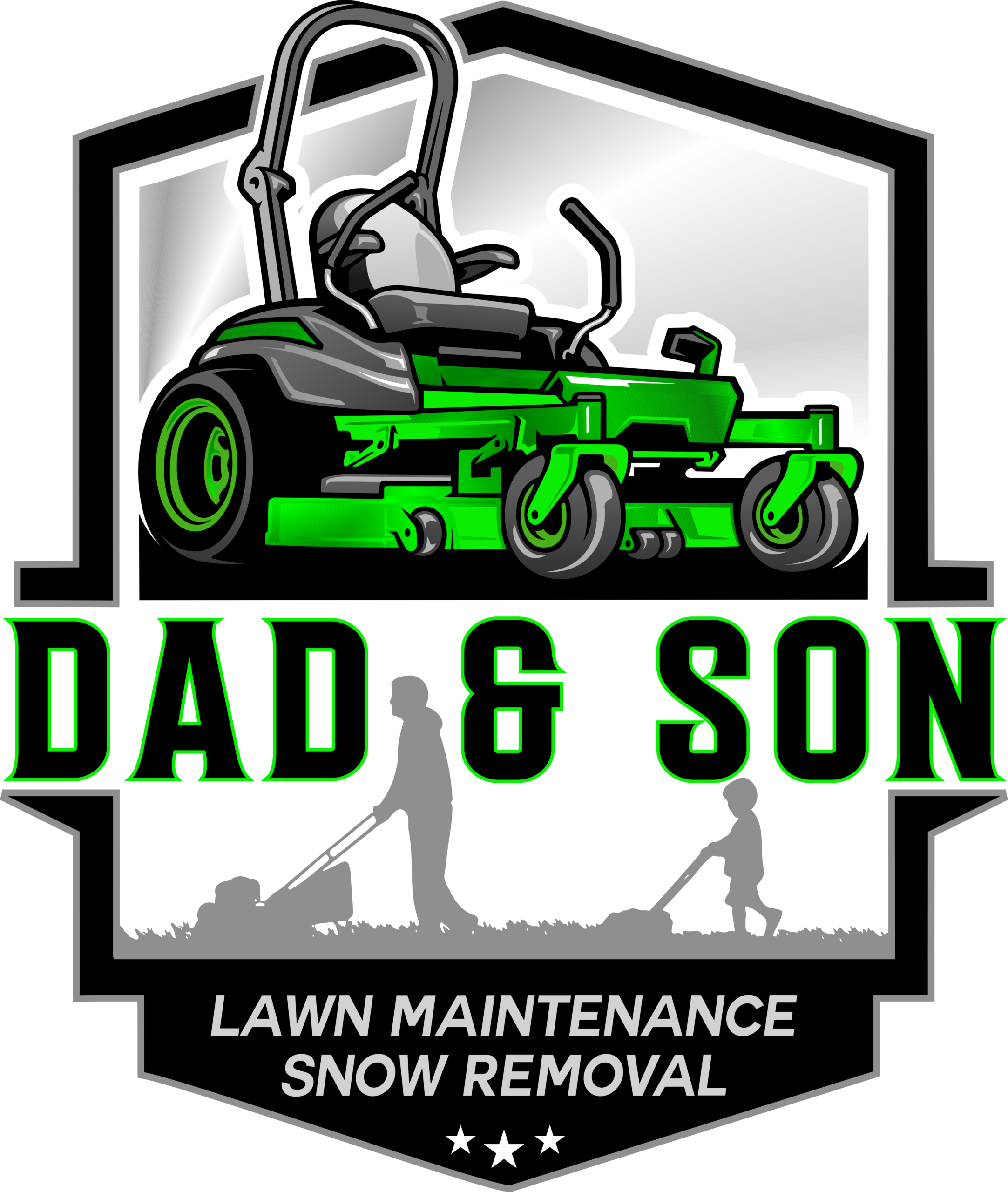 Dad and Son Landscaping